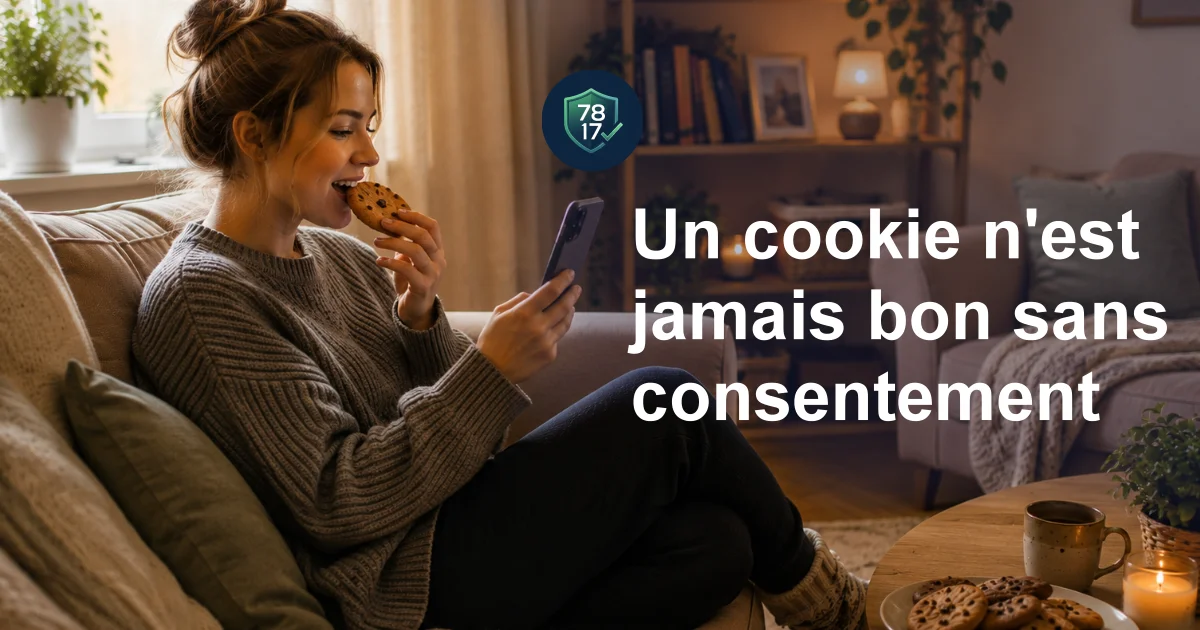 Un cookie n'est jamais bon sans consentement