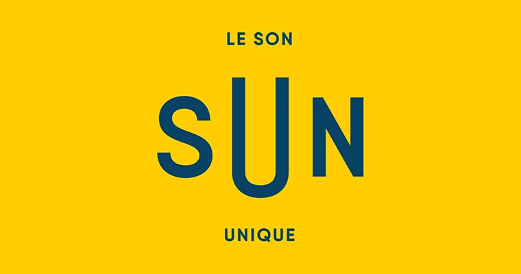 Capture d'écran du site Sun, le son unique